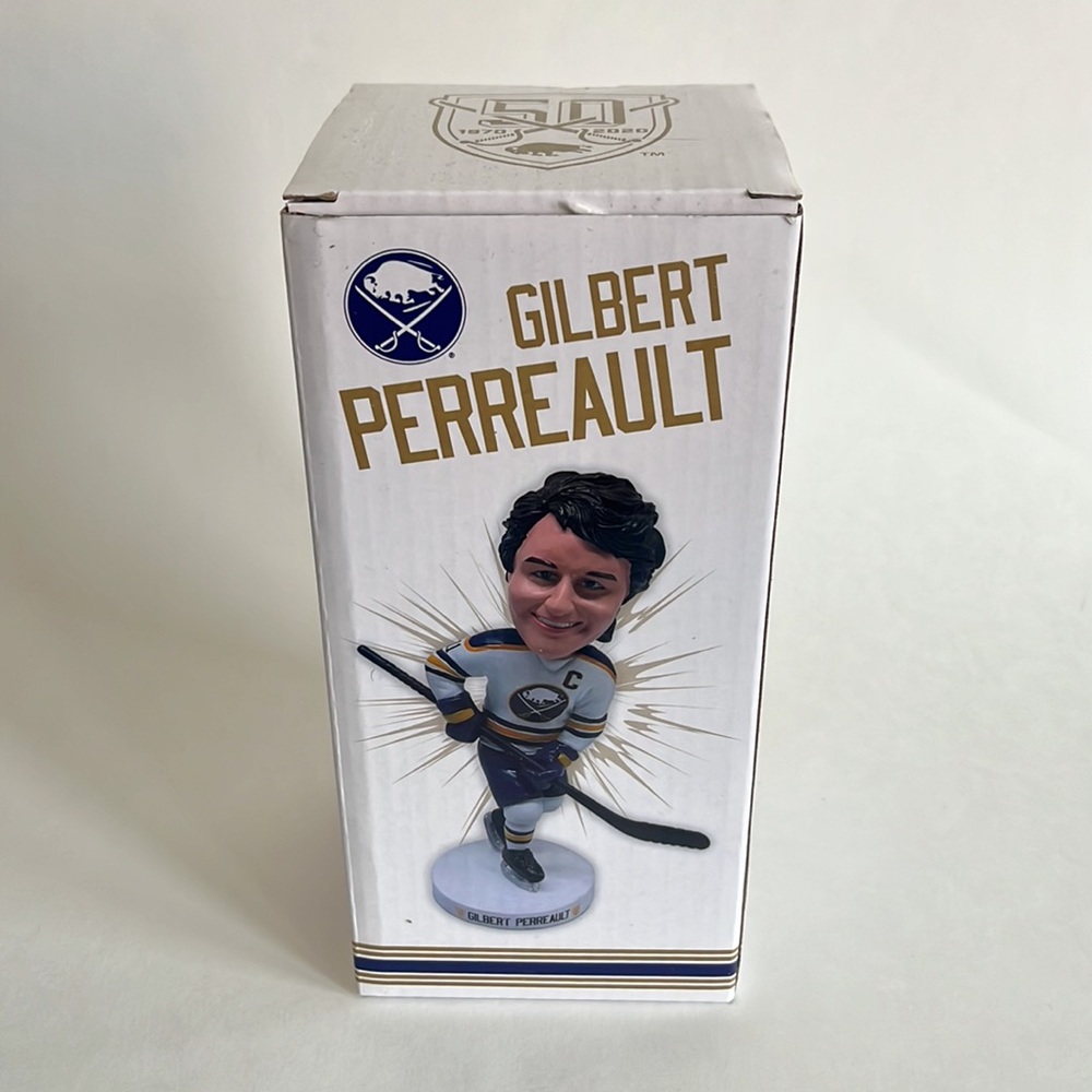 Gilbert Perreault Bobblehead / Buffalo Sabres / NHL / 50th Anniversary